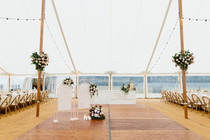 Chic marquee wedding in country Victoria