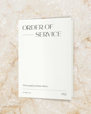 Conscious order of service
