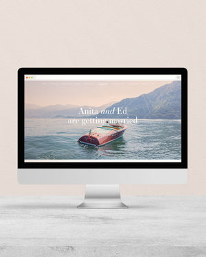 Capri Wedding Website - Multi Page