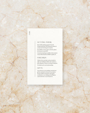 Conscious details card