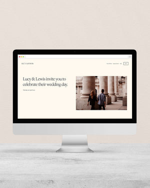 Conscious Wedding Website - Multi Page