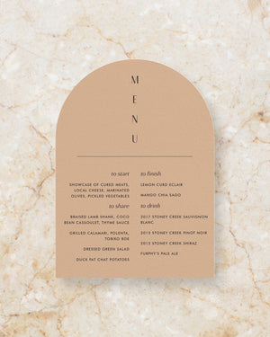 Halcyon menu