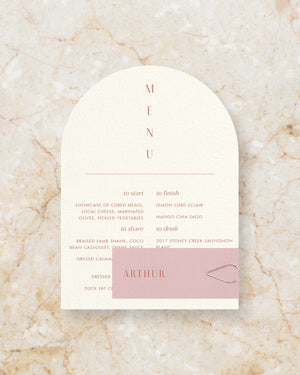 Halcyon place card