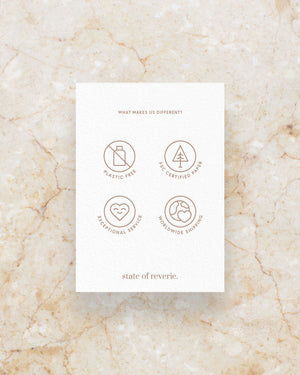 Conscious invite card