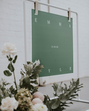 Lagom welcome sign