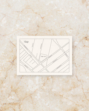 Optique details card with map
