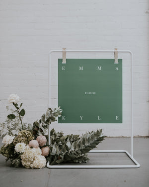 Lagom welcome sign