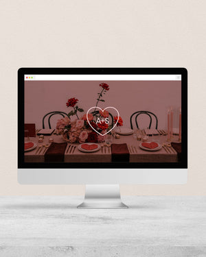 Verona Wedding Website - Single Page